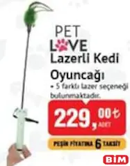 PET LOVE LAZERLİ KEDİ OYUNCAĞI PET LOVE LAZERLİ KEDİ OYUNCAĞI